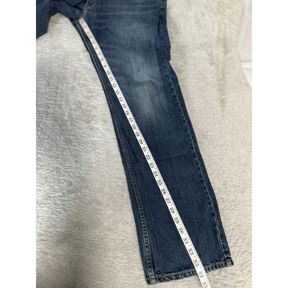 Levi's 514 Mens Slim Straight Size 36x32 Act (‎ 36x34 ) Denim Blue Jeans